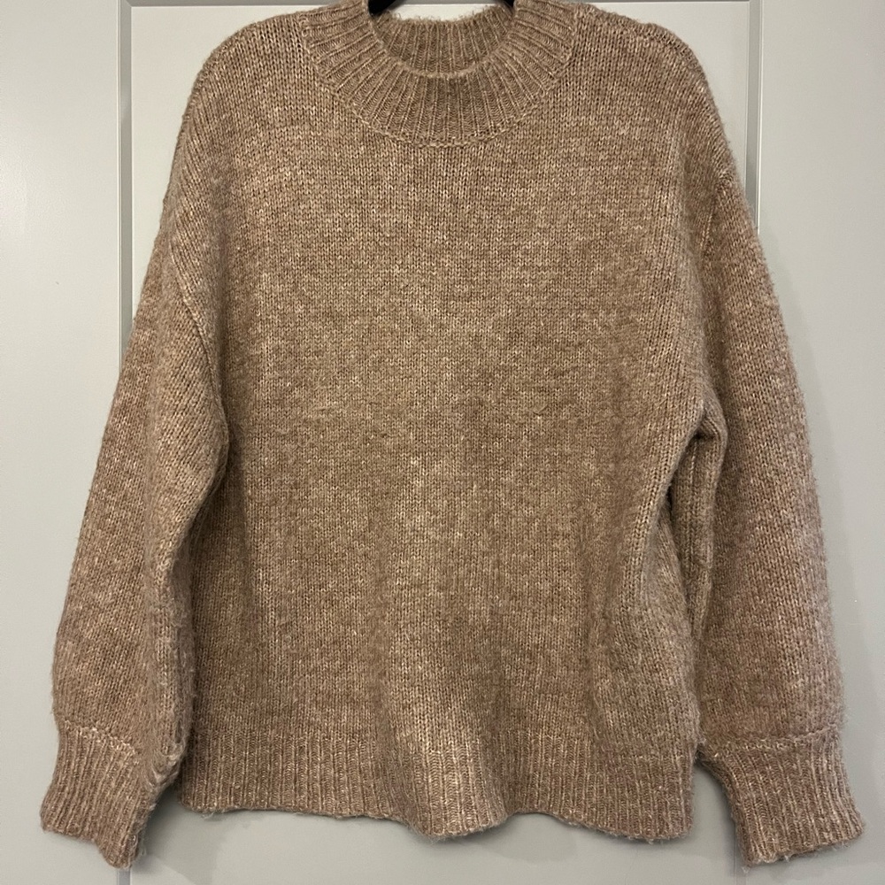 Z Supply Taupe Knit Pullover